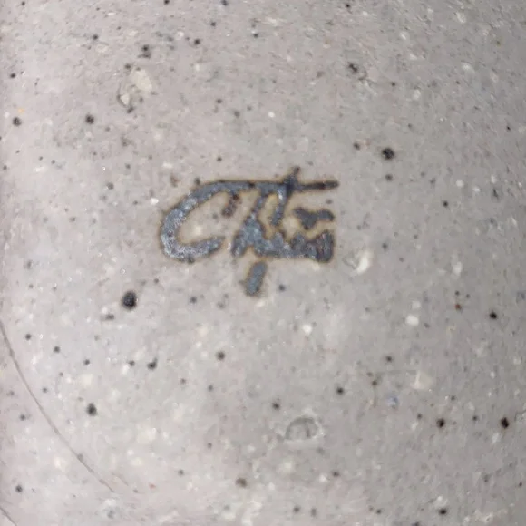 Vintage Chris Stender Pottery San Antonio Southwestern Hand Thrown Plate (ALX) - Picture 3 of 6